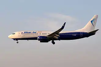 Blue Air Boeing 737-800