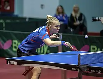 Noskova in 2017