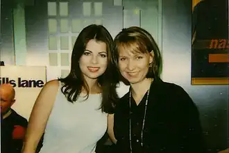 Yasmine Bleeth en Joy Cantilo in 2006. Foto: Joy Cantilo.