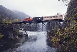 Spoorbrug over de Ybbs