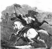 De cavaleriecharge in de slag bij Yellow Tavern door William J. Bradley