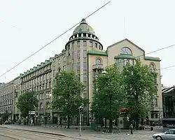 Uusi Ylioppilastalo ('Nieuw studentenhuis'), Helsinki (1910)