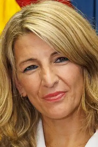 Yolanda Díaz in 2022