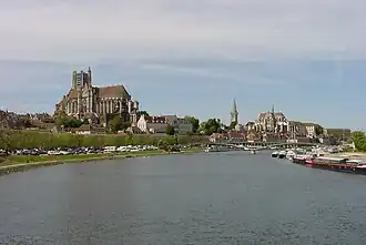 De Yonne bij Auxerre