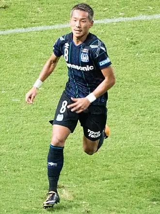 Ideguchi namens Gamba Osaka in 2017