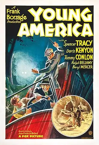 Aanplakbiljet voor Young America