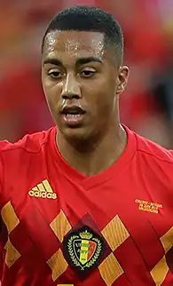 Youri Tielemans in 2018.