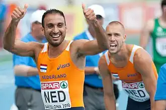 Tijdens de EK 2010, Barcelona