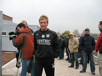 Yuri Cornelisse op Trainingscomplex Noord-Nederland