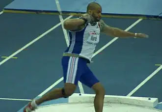 Tijdens de EK indoor van 2009, Turijn