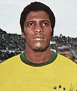 Maria in 1974 als speler van Brazilië