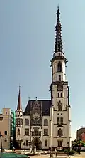 Stadhuis van Ząbkowice Śląskie / Frankenstein in Schlesien