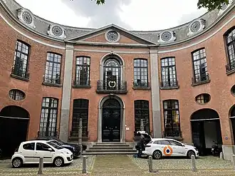 Het Van de Perrehuis, zijvleugel van het Zeeuws Archief te Middelburg