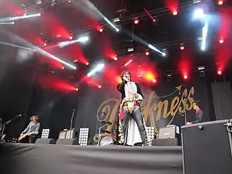 The Darkness op de Zwarte Cross in 2016