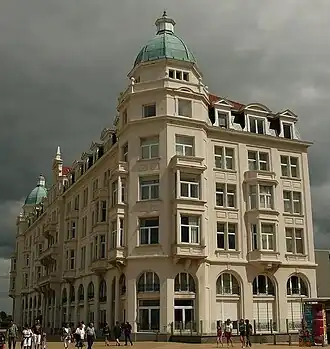 Palace Hotel in Zeebrugge (1914)