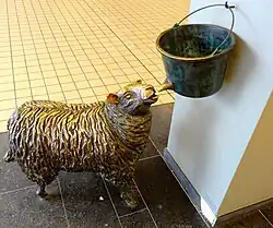 Zaailam door Gert Sennema, Fonteinstraat.