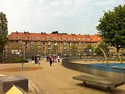 Zaandammerplein, ontworpen door Karel de Bazel