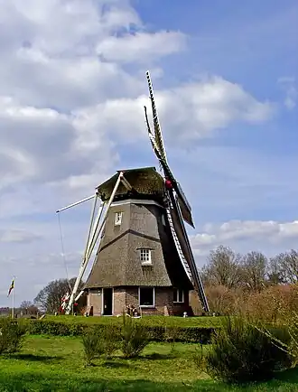Molen De Zaandplatte te Ruinen