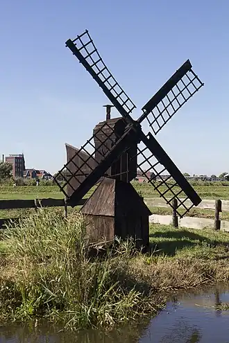 Kaatmolen aan de Kalverringdijk