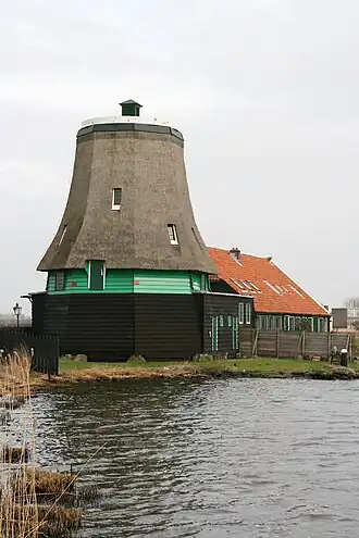 Molen De Os, zonder kap en wieken