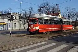 Ex-Weense E1 op lijn 1.