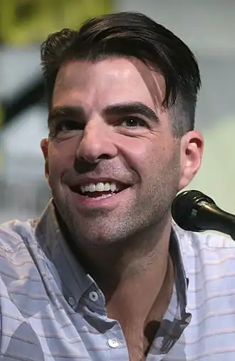 Zachary Quinto tijdens Comic-Con 2016