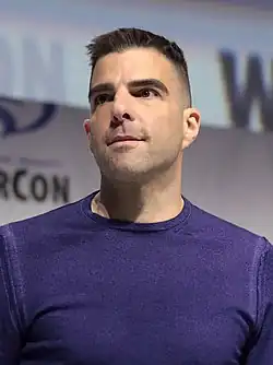 Zachary Quinto speelt Spock in de Star Trek-reboot uit 2009