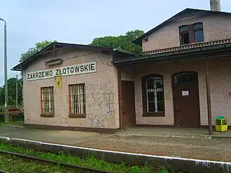 Station Zakrzewo Złotowskie