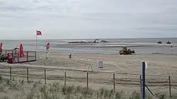 Werkzaamheden nieuwe geul