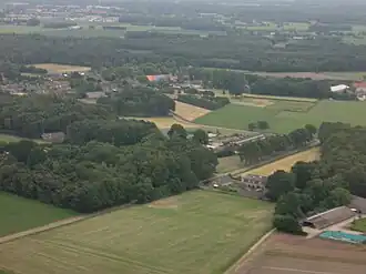 Zandoerle vanuit de lucht