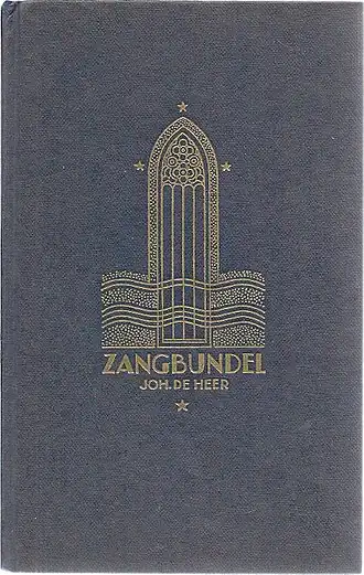 Zangbundel Joh. de Heer