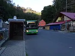 Setra S41x-bus van ČSAD Slaný