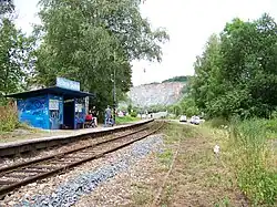 Station Stříbrná Skalice (2014)