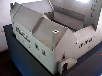 Model van het Zdíkpaleis.