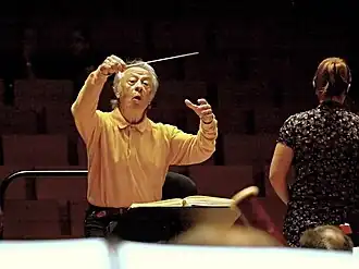 Italiaanse dirigent Alberto Zedda (2010)