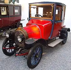 Zedel Coupé Docteur CI, 1911, 4 cilinder, 1954 ccm, 4 HP, 48 km/h, Cité de l'Automobile, Mulhouse, France