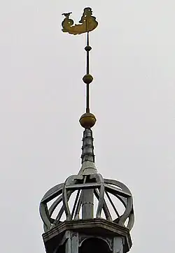 Torenspits met zeemeermin