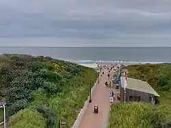 Zeezicht vanaf Vuurtoren Guillaume Bijl