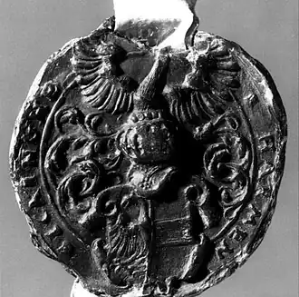 Het zegel van Harmen Sickinghe (1590)