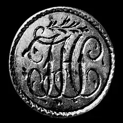 Zegelstempel Johan Hora Siccama (1778-1829)