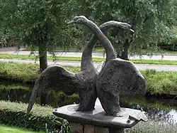 Baltsende zwanen, Zegveld