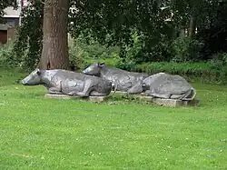 Drie koeien (1983), Zegveld