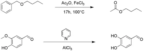 Zeisel-Prey toepassingen
