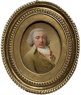 het zelfportret van Jozef Angelus Van der Donckt (1789), collectie Groeningemuseum