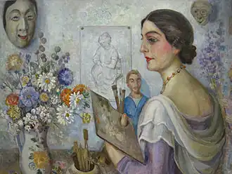 Zelfportret (ca. 1900)