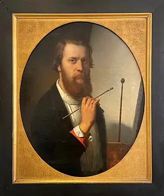 Zelfportret circa 1853