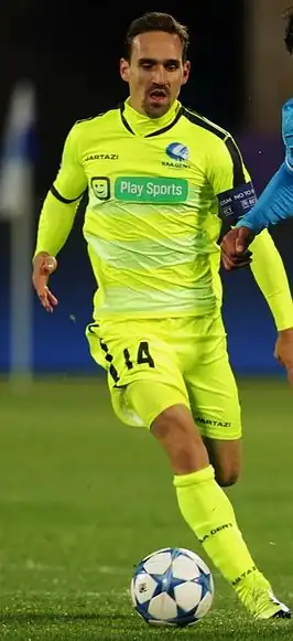 Sven Kums bij KAA Gent in 2015
