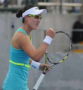 Winnares in het enkelspel, Zheng Saisai