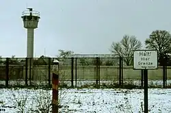 "Mini Berlijn" - het hek als muur dwars door de dorpjes Zicherie en Böckwitz