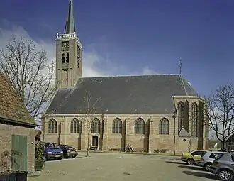 Overzicht van de kerk
